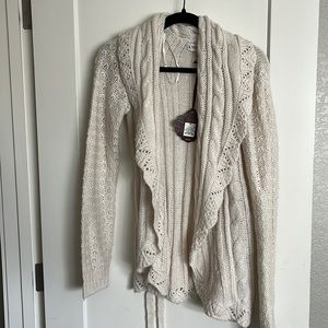 Cream sweater